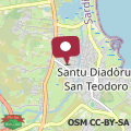 Map Appartamento Trilocale vicino al centro di San Teodoro