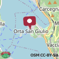 Mapa Appartamento vacanze al lago Orta San Giulio