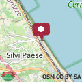 Mapa Appartamento vacanze Annamare Silvi 3 camere 3 letti seconda fila mare
