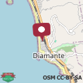 Mapa Appartamento Vacanze Diamante