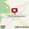 Mappa Appartamento Val d'Orcia Patri