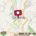 Mapa Appartamento Valbona nel cuore di Urbino