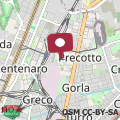 Mappa Appartamento vicino metro Precotto, garage gratuito