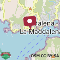 Mappa Appartamento vista mare a La Maddalena