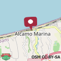 Map Appartamento Vista Mare Alcamo