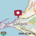 Mappa Stupendo Appartamento Fronte Mare Gallipoli Centro