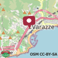 Mapa Appartamento vista mare Varazze