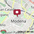 Mappa Appartamento zona Centro-Pomposa WiFi&Netflix