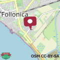 Map Appartamento400 m dal mare a Follonica Gr