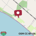 Map Apartment in Marina di Montalto near Beach