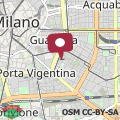 Mappa APT Milano-Porta Romana nearby Bagni Misteriosi