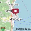 Map Apt Pisces - Oasi di Menaggio