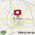 Map Aradeo apartments