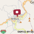 Map Arbus Aventino Centrale