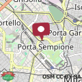 Map Arco della Pace Corso Sempione