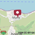 Map Arco sul Mare Malfa - Le Case di Valeria & Matteo