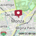 Mappa Arengario Apartment centro storico Monza