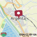 Map Argenta center every comfort