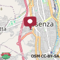 Map Ariha Hotel Cosenza