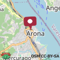 Mappa Arona Villa Maria Guest House