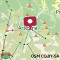 Map Artesina sulle piste