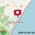 Map Ary s house Bilocale Giallo Cala Gonone