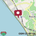 Mapa Ascea appartamento panoramico fronte mare