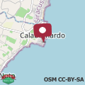 Map Astro apartments with direct access on the sea of Noto heritage of Unesco