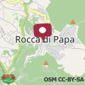 Map At Belvedere B, panoramic view of Lago Albano