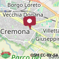 Mapa AT HOME IN CREMONA