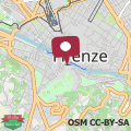 Map At Ponte Vecchio and Palazzo Pitti