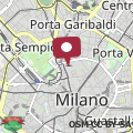 Map Atelier Brera apartment