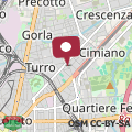 Mappa Atene house Appartament zona Cimiano - Milano