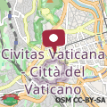 Map Attic Vatican Flat - San Pietro