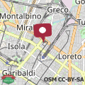 Mappa Attico con gran Terrazzo, Milano Stazione Centrale