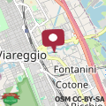 Map Attico con terrazza a Viareggio