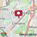 Map Attico La Palma - Milano