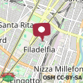 Map Attico Lux Turin