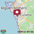 Map Attico Mir el Mar Alghero con spettacolare terrazza panoramica vista mare