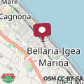 Map Attico Vista Mare 50m dal centro