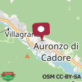 Map Auronzo - appartamento centrale vista mozzafiato