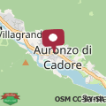 Mapa Auronzo Vacanze di Marina e Valter - Corte 25