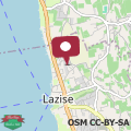 Map Ausblick Lazise Gardasee - Ferienhaus mit Seeblick, Infinity Pool, Garten und Garage