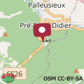 Map Avenue des Thermes