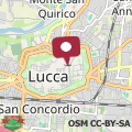 Mappa Avvolgente monolocale in centro a Lucca