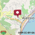 Mapa Gorgeous Apartment In Alassio With Wifi