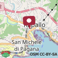 Mappa Cozy Apartment In Rapallo With Wifi