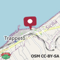 Mappa Awesome Apartment In Trappeto With House Sea View