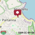 Mappa Azzurra Apartment Mondello - Casa Vacanza a due passi dal Mare
