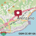 Map Azzurra appartamento in Arenzano